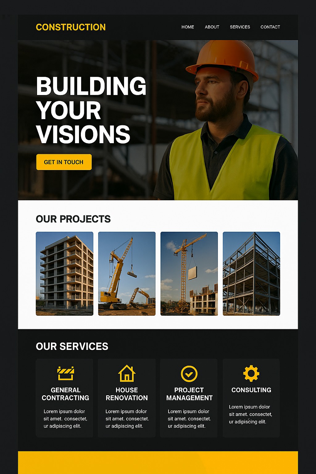 Construction for BuildCorp Construction