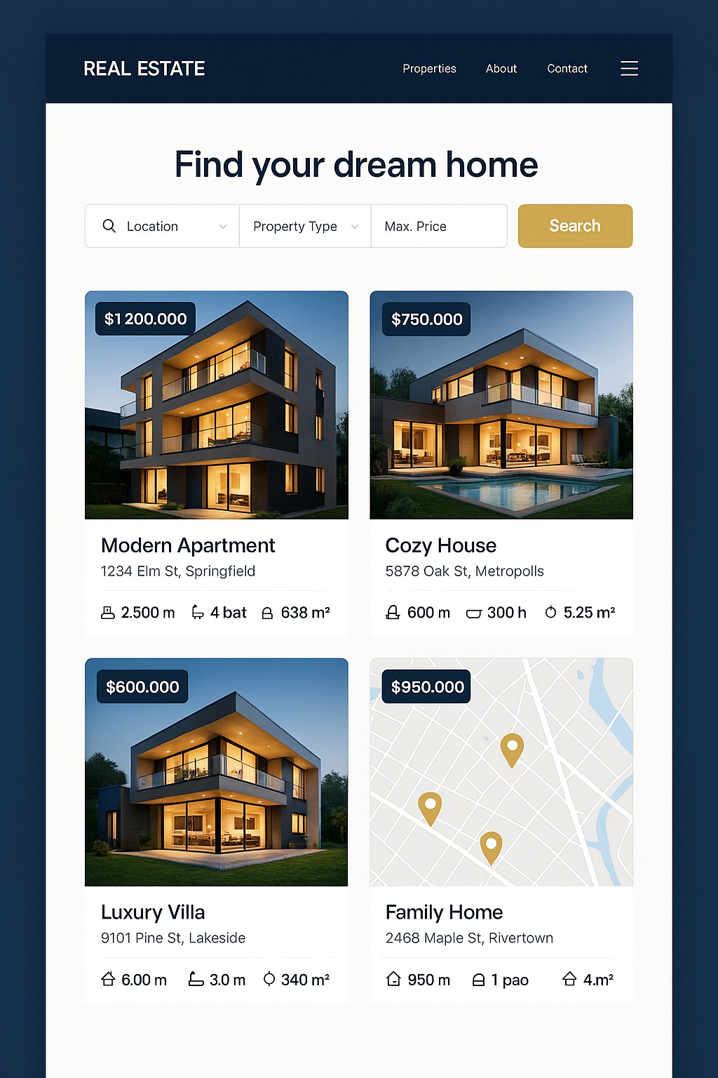 Real estate for EstateIn